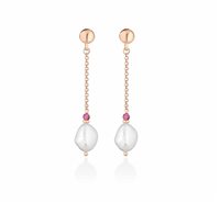 Orecchini Glamour Donna in Argento Madreperla LGEA521.1